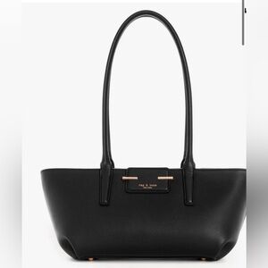 Rag & Bone Realm Satchel Shoulder Bag, Black